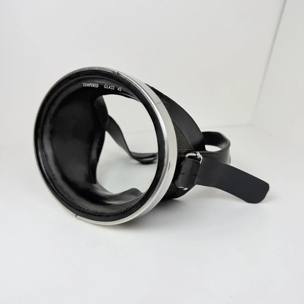 SAS Grand View Scuba Diving Mask Tempered Glass 18-8 Stainless Steel
